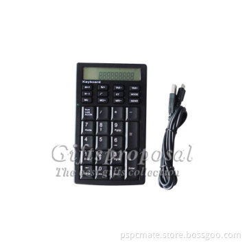 Numeric keyboard with calculator PS-H9005